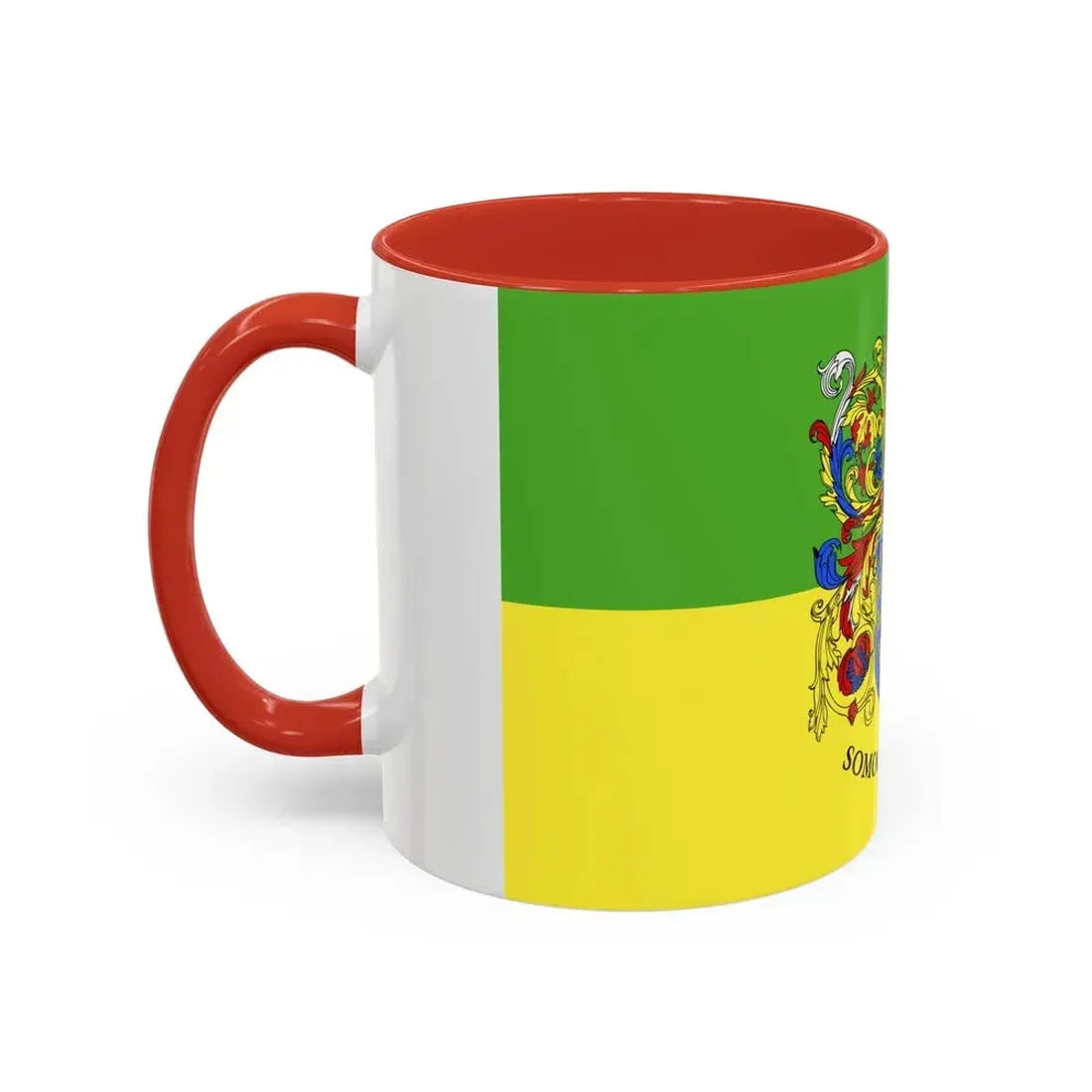Flag of Somogy County Hungary - Accent Coffee Mug - Go Mug Yourself