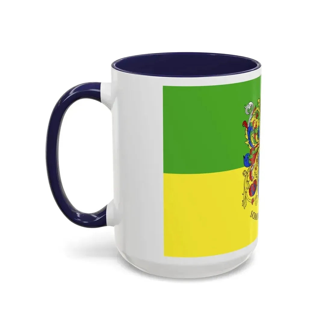 Flag of Somogy County Hungary - Accent Coffee Mug - Go Mug Yourself