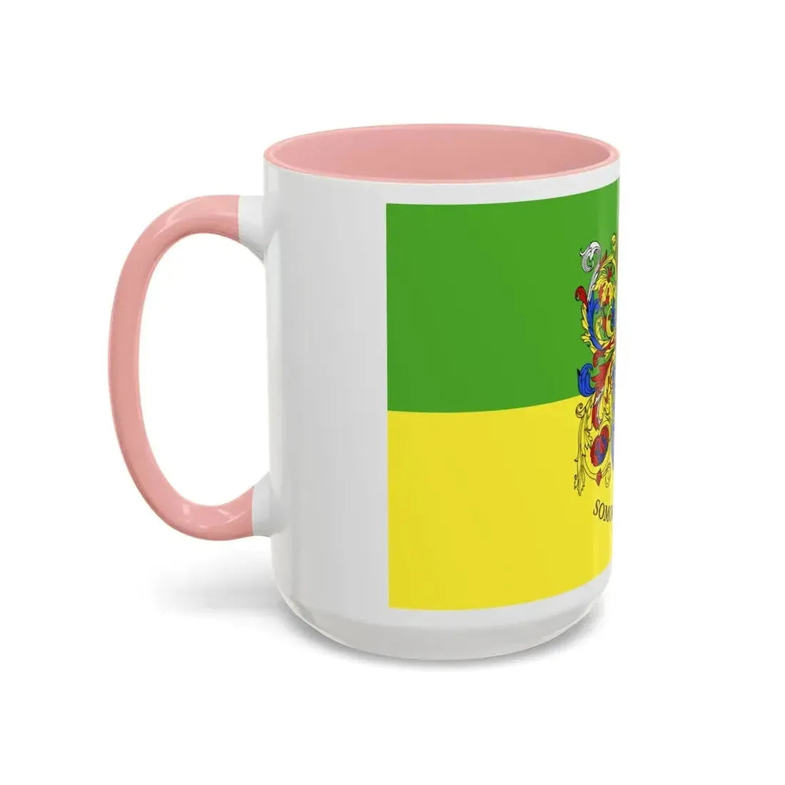 Flag of Somogy County Hungary - Accent Coffee Mug - Go Mug Yourself