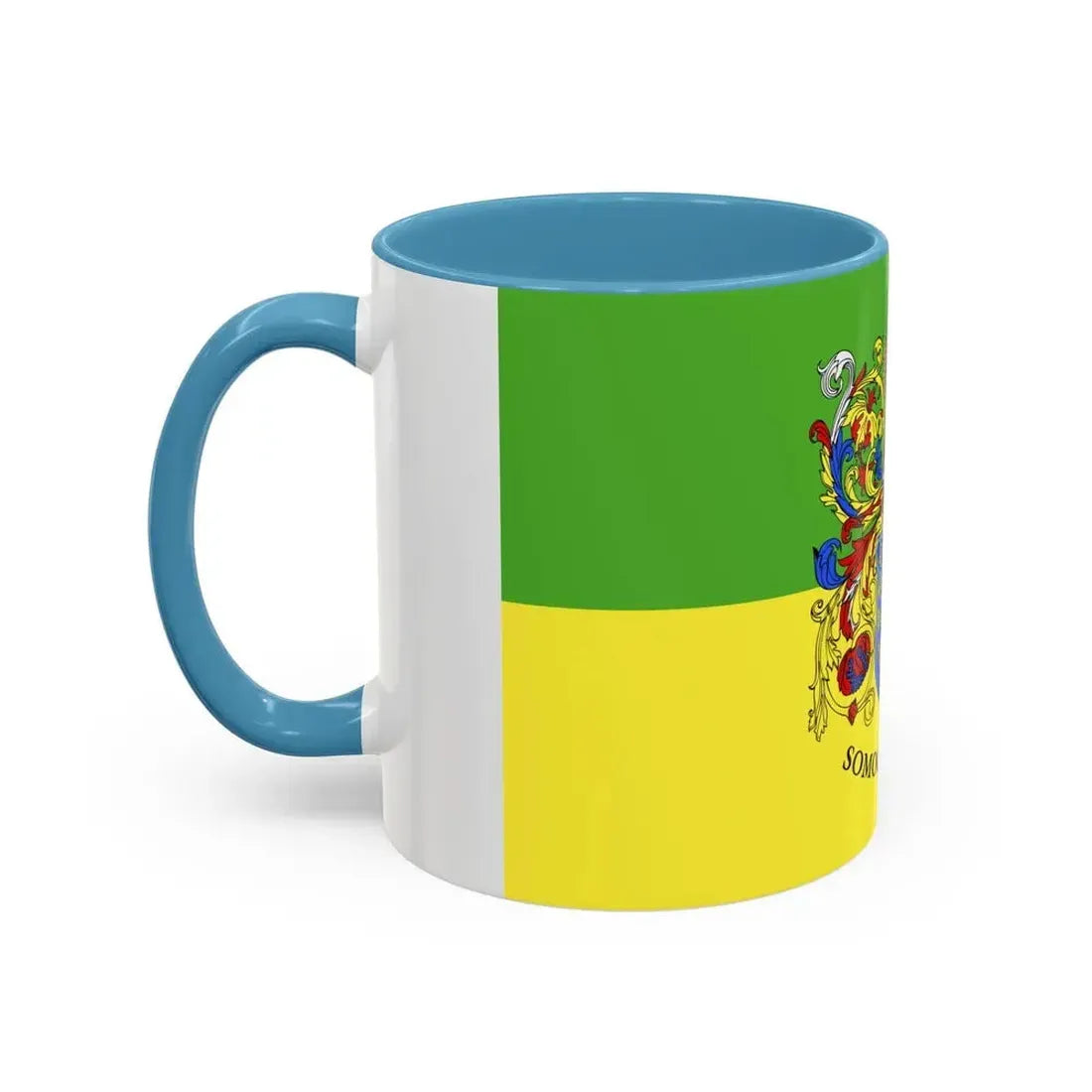 Flag of Somogy County Hungary - Accent Coffee Mug - Go Mug Yourself