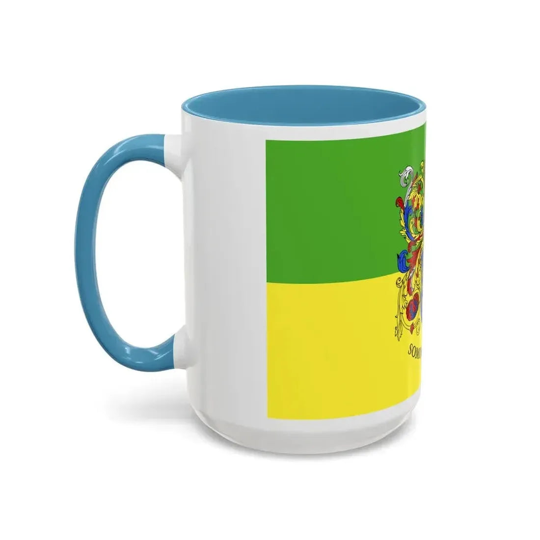 Flag of Somogy County Hungary - Accent Coffee Mug - Go Mug Yourself