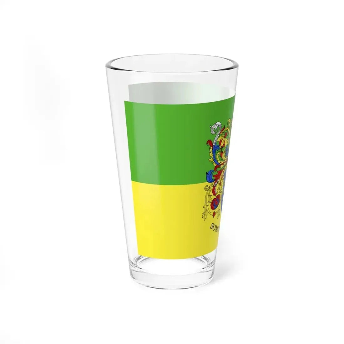 Flag of Somogy County Hungary - Pint Glass 16oz - Go Mug Yourself