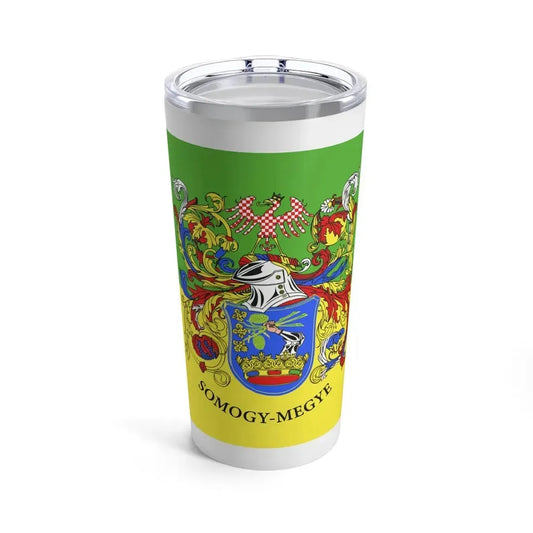Flag of Somogy County Hungary - Tumbler 20oz 20oz - Go Mug Yourself