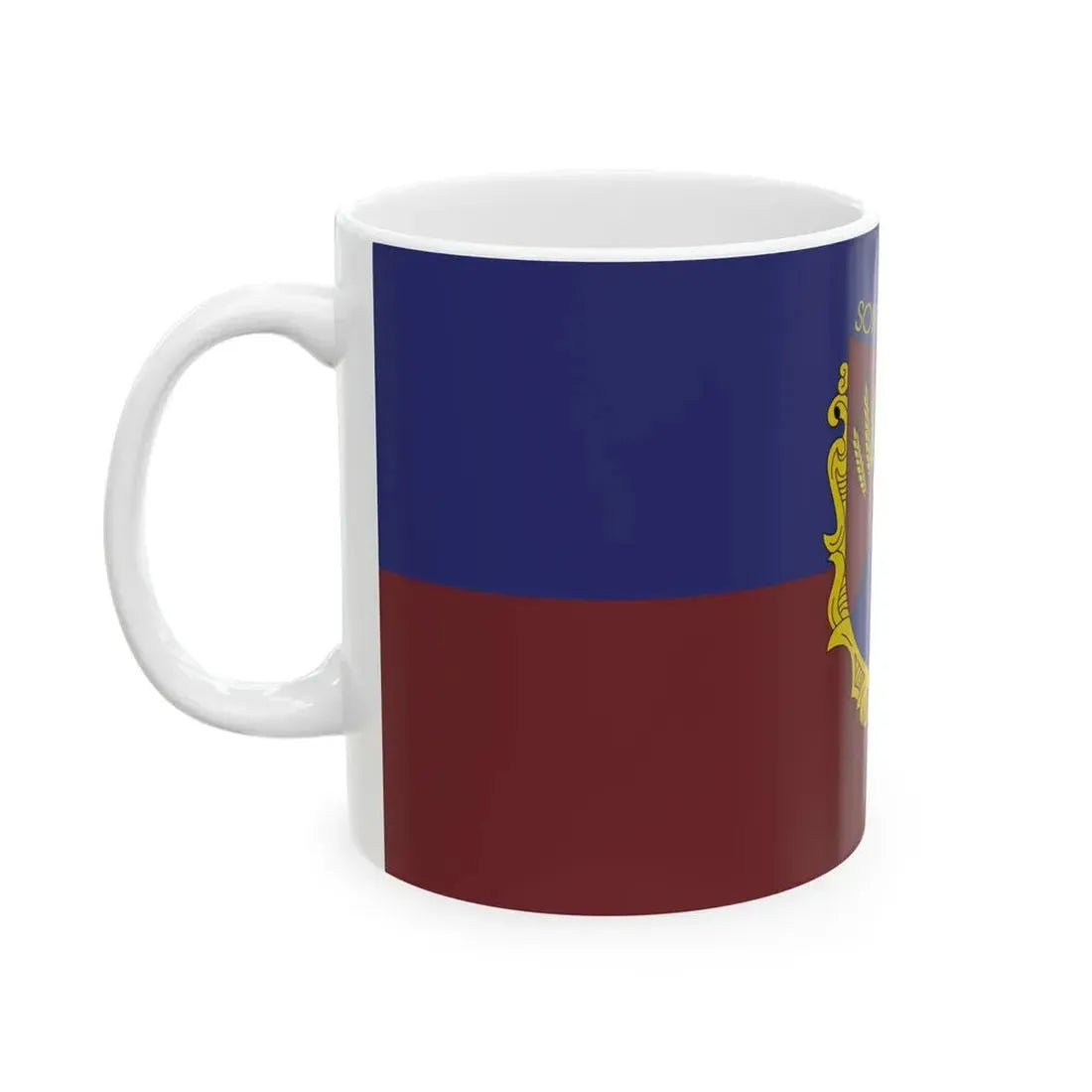 Flag of Somogyapati (Hungary) White Coffee Mug - Go Mug Yourself