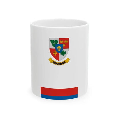 Flag of Somogyharsagy (Hungary) White Coffee Mug 11oz - Go Mug Yourself