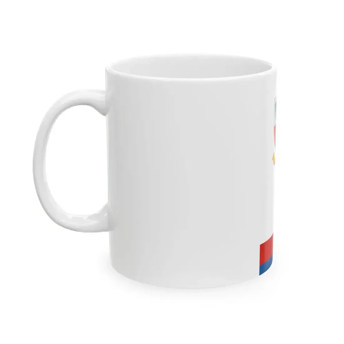 Flag of Somogyharsagy (Hungary) White Coffee Mug - Go Mug Yourself