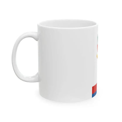 Flag of Somogyharsagy (Hungary) White Coffee Mug - Go Mug Yourself