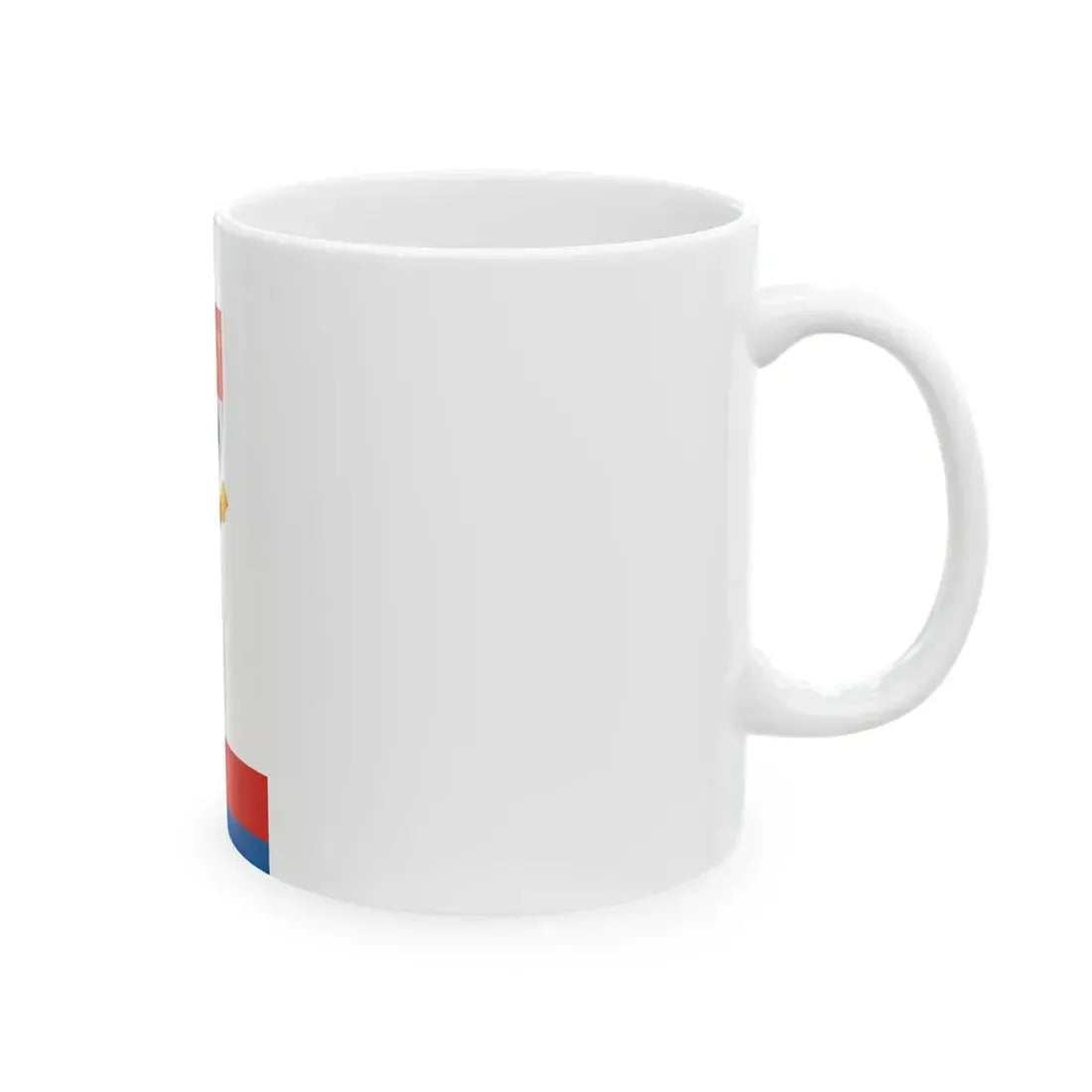 Flag of Somogyharsagy (Hungary) White Coffee Mug - Go Mug Yourself