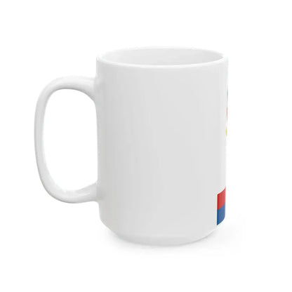 Flag of Somogyharsagy (Hungary) White Coffee Mug - Go Mug Yourself