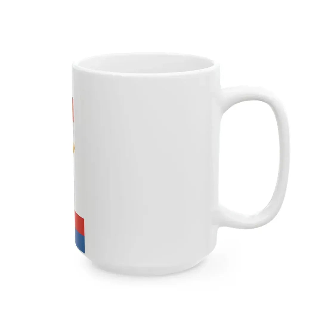 Flag of Somogyharsagy (Hungary) White Coffee Mug - Go Mug Yourself