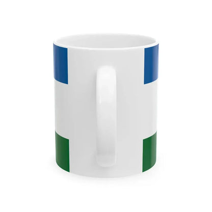 Flag of Somogyhatvan (Hungary) White Coffee Mug - Go Mug Yourself