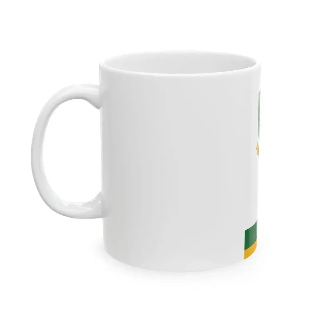 Flag of Somogymeggyes (Hungary) White Coffee Mug - Go Mug Yourself