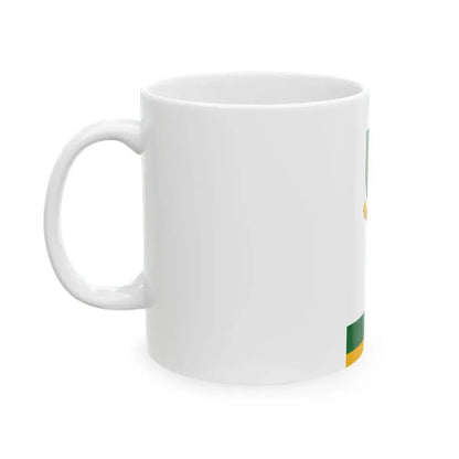 Flag of Somogymeggyes (Hungary) White Coffee Mug - Go Mug Yourself