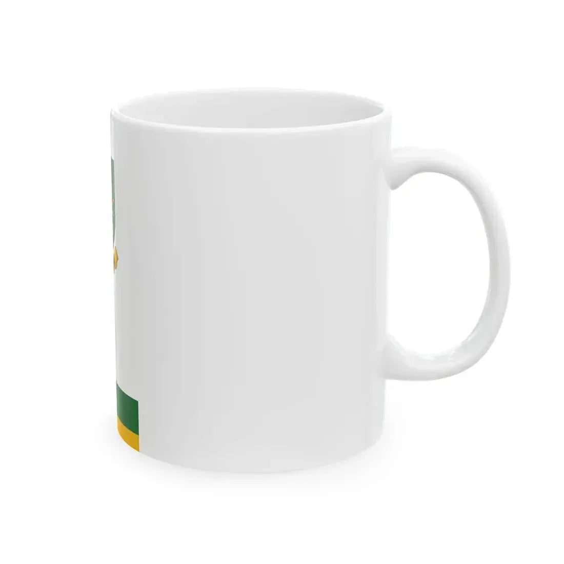 Flag of Somogymeggyes (Hungary) White Coffee Mug - Go Mug Yourself
