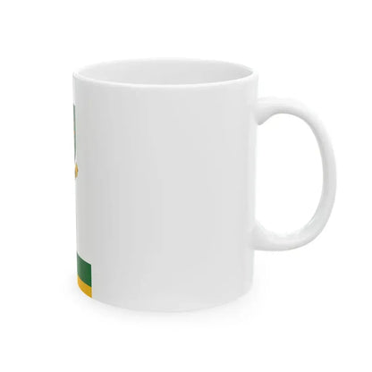 Flag of Somogymeggyes (Hungary) White Coffee Mug - Go Mug Yourself