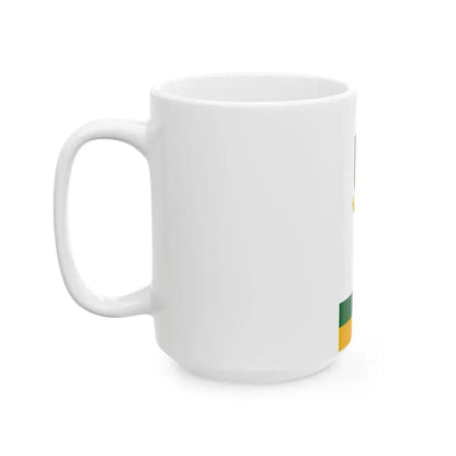 Flag of Somogymeggyes (Hungary) White Coffee Mug - Go Mug Yourself