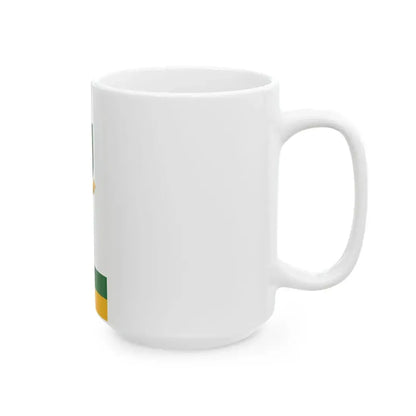 Flag of Somogymeggyes (Hungary) White Coffee Mug - Go Mug Yourself