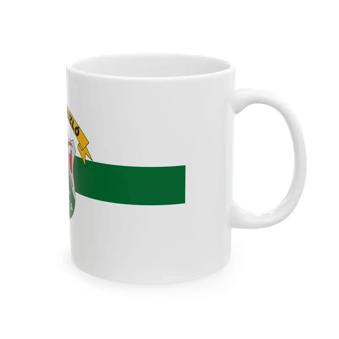 Flag of Somogyviszlo (Hungary) White Coffee Mug - Go Mug Yourself