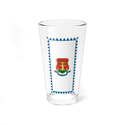 Flag of Somoskoujfalu vertical (Hungary) Pint Glass 16oz 16oz - Go Mug Yourself