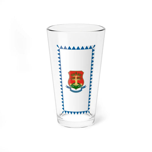 Flag of Somoskoujfalu vertical (Hungary) Pint Glass 16oz 16oz - Go Mug Yourself