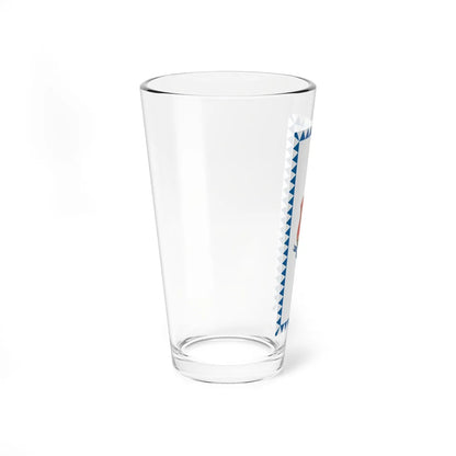 Flag of Somoskoujfalu vertical (Hungary) Pint Glass 16oz - Go Mug Yourself