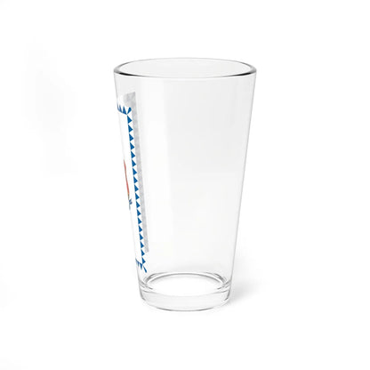 Flag of Somoskoujfalu vertical (Hungary) Pint Glass 16oz - Go Mug Yourself