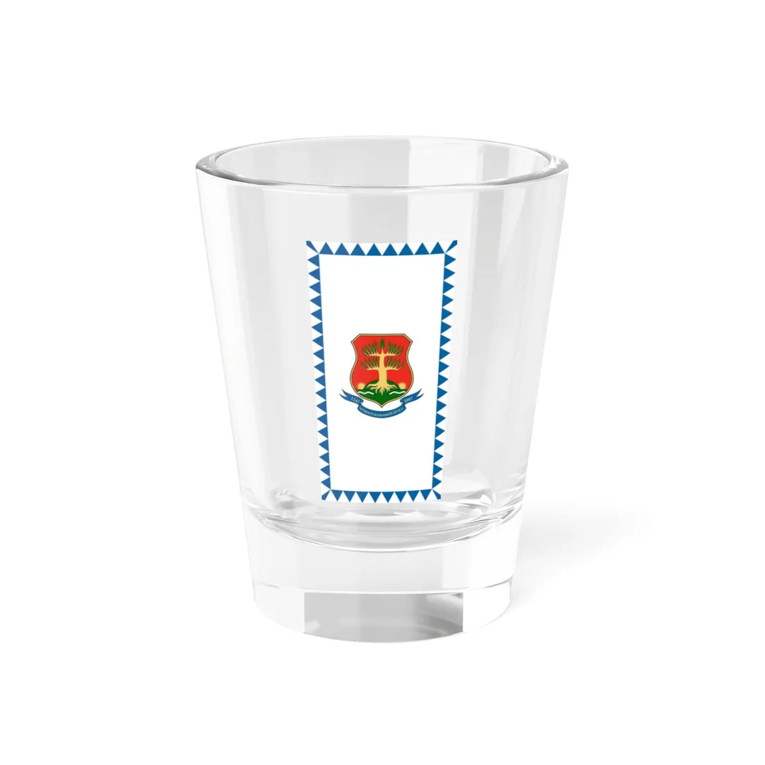 Flag of Somoskoujfalu vertical (Hungary) Shot Glass 1.5oz 1.5oz - Go Mug Yourself