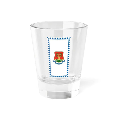 Flag of Somoskoujfalu vertical (Hungary) Shot Glass 1.5oz 1.5oz - Go Mug Yourself
