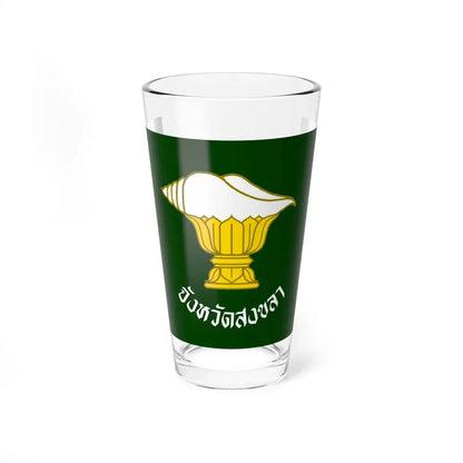 Flag of Songkhla Province Thailand - Pint Glass 16oz 16oz - Go Mug Yourself