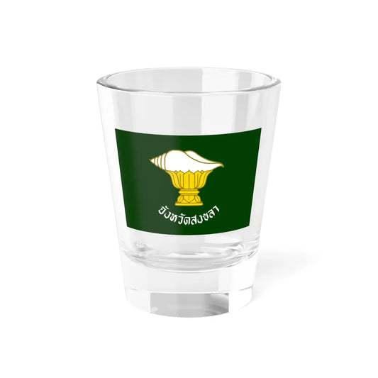 Flag of Songkhla Province Thailand - Shot Glass 1.5oz 1.5oz - Go Mug Yourself