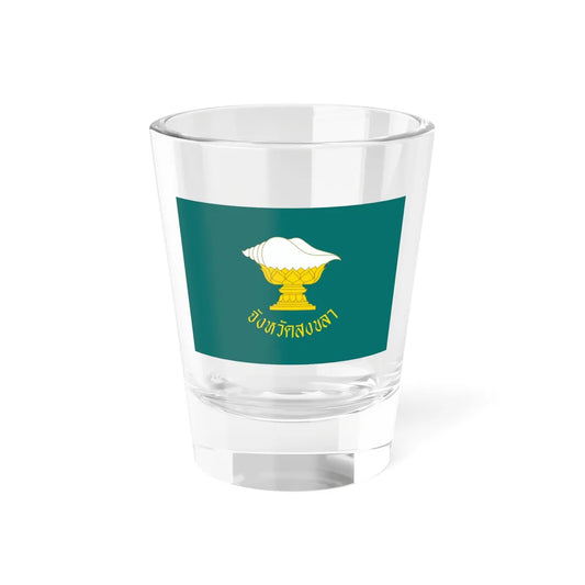 Flag of Songkhla (Thailand) Shot Glass 1.5oz 1.5oz - Go Mug Yourself