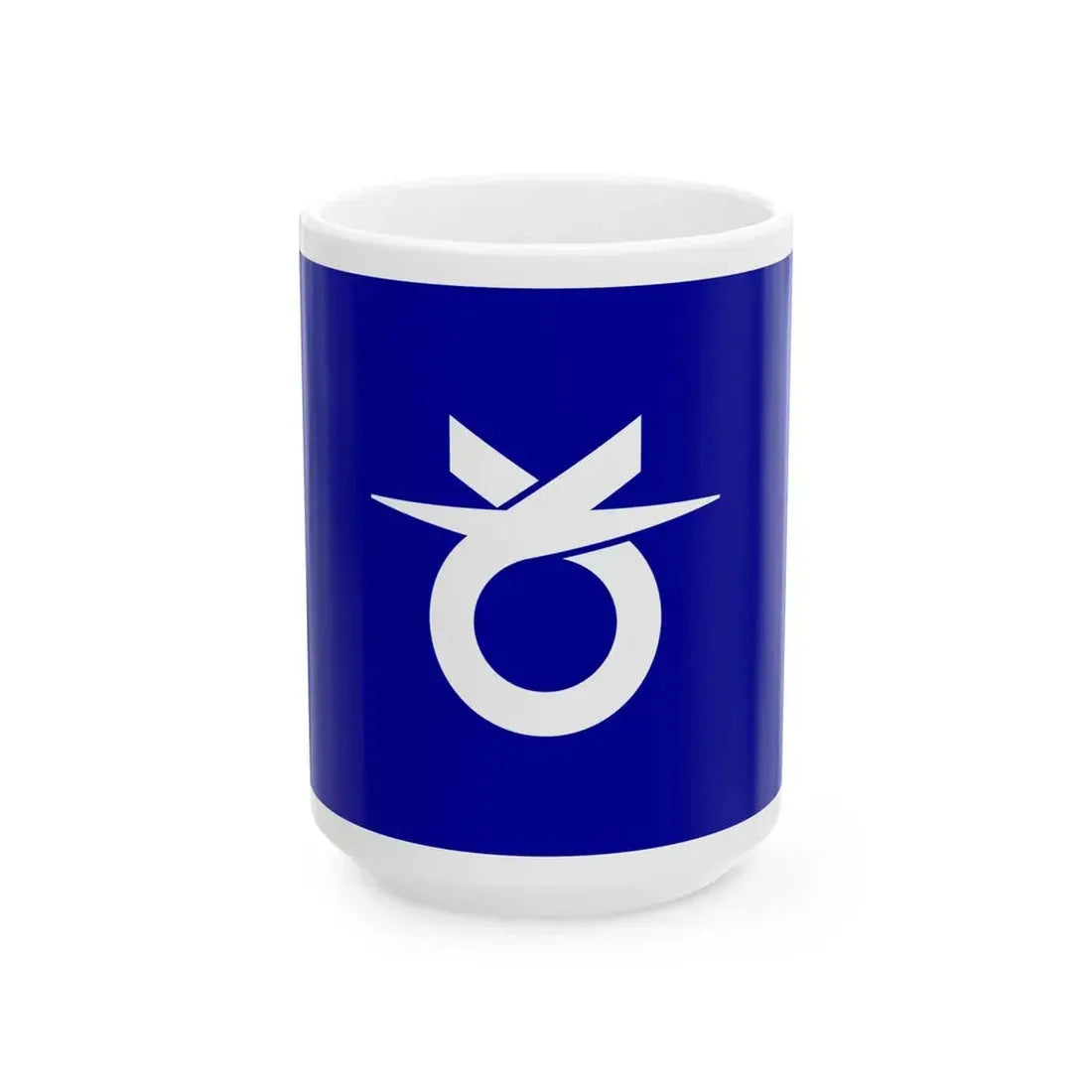 Flag of Soni Nara (Japan) White Coffee Mug 15oz - Go Mug Yourself