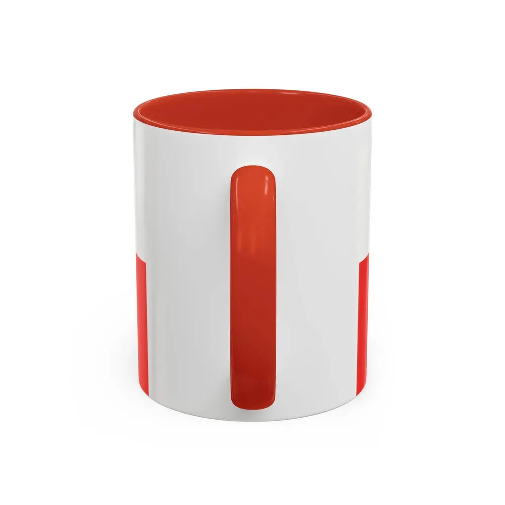 Flag of Sonneberg Germany - Accent Coffee Mug - Go Mug Yourself