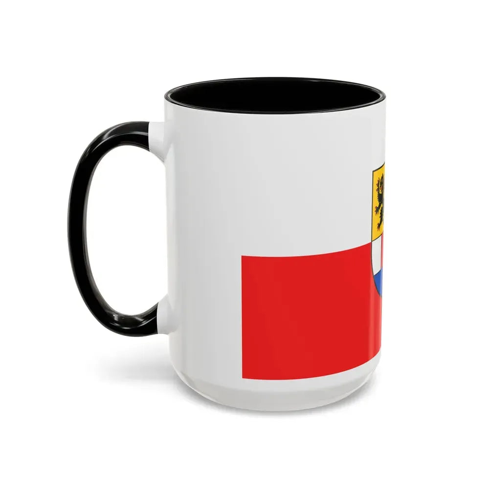 Flag of Sonneberg Germany - Accent Coffee Mug - Go Mug Yourself