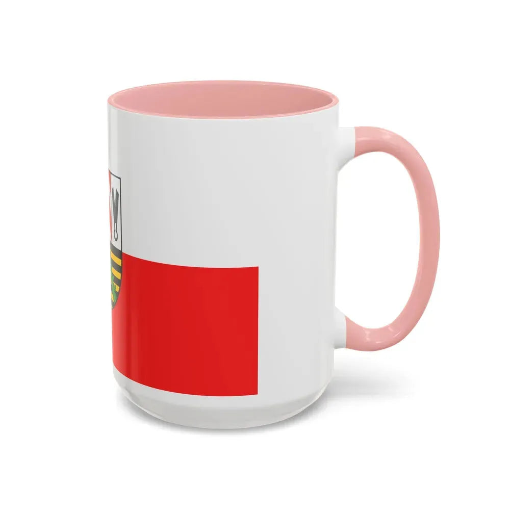 Flag of Sonneberg Germany - Accent Coffee Mug - Go Mug Yourself