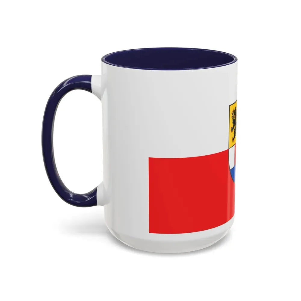 Flag of Sonneberg Germany - Accent Coffee Mug - Go Mug Yourself