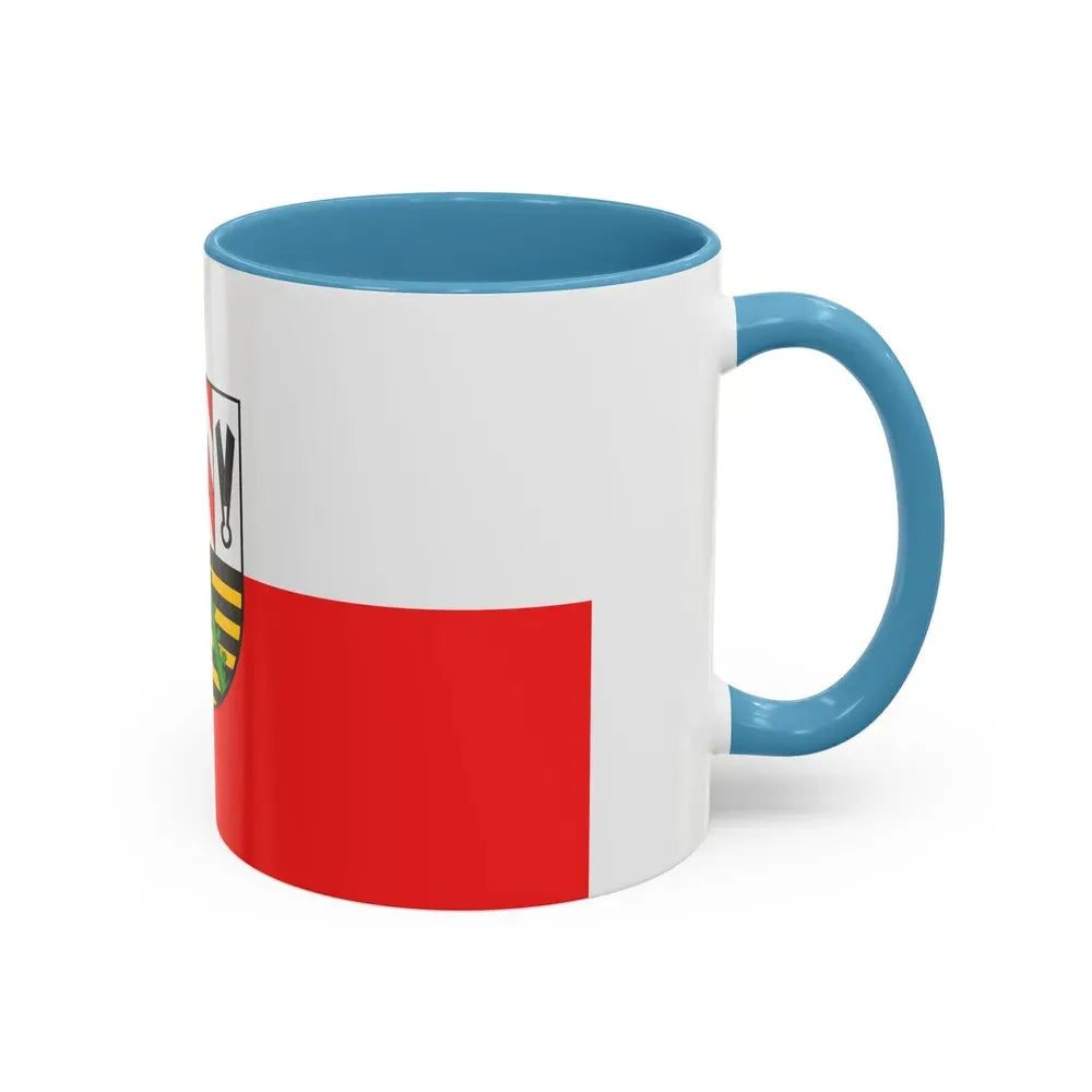 Flag of Sonneberg Germany - Accent Coffee Mug - Go Mug Yourself