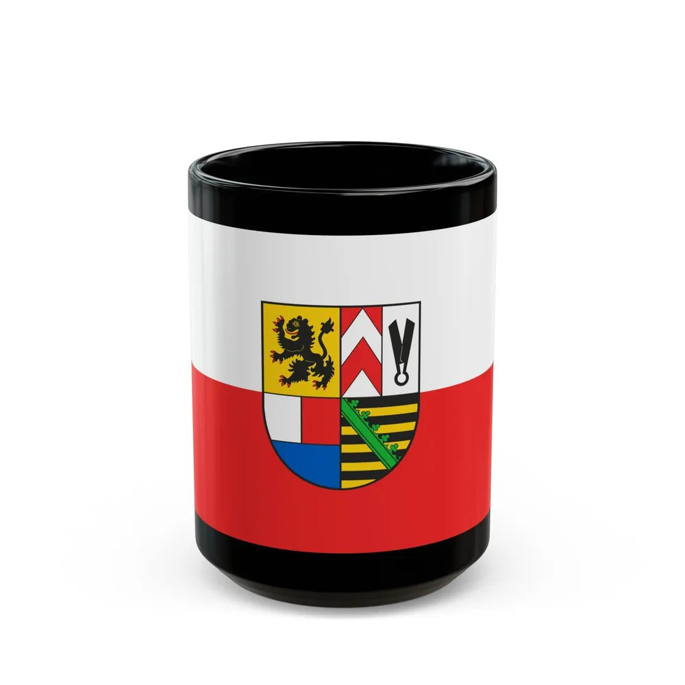 Flag of Sonneberg Germany - Black Coffee Mug-15oz-Go Mug Yourself