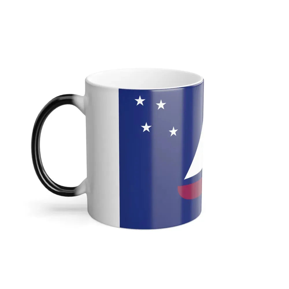 Flag of Sonsorol Palau - Color Changing Coffee Mug - Go Mug Yourself