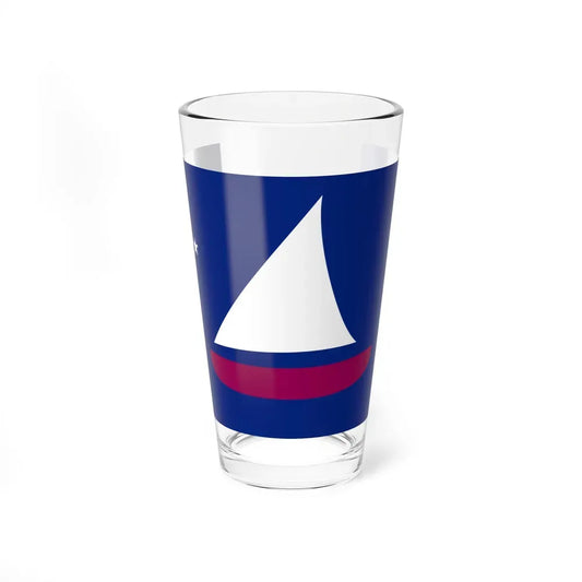 Flag of Sonsorol Palau - Pint Glass 16oz 16oz - Go Mug Yourself