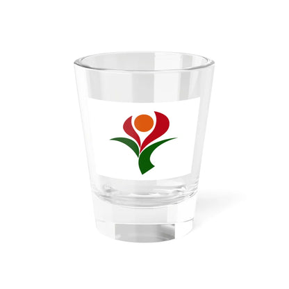 Flag of Soo Kagoshima (Japan) Shot Glass 1.5oz 1.5oz - Go Mug Yourself
