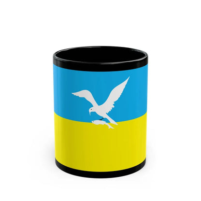 Flag of Sopot Poland - Black Coffee Mug-11oz-Go Mug Yourself