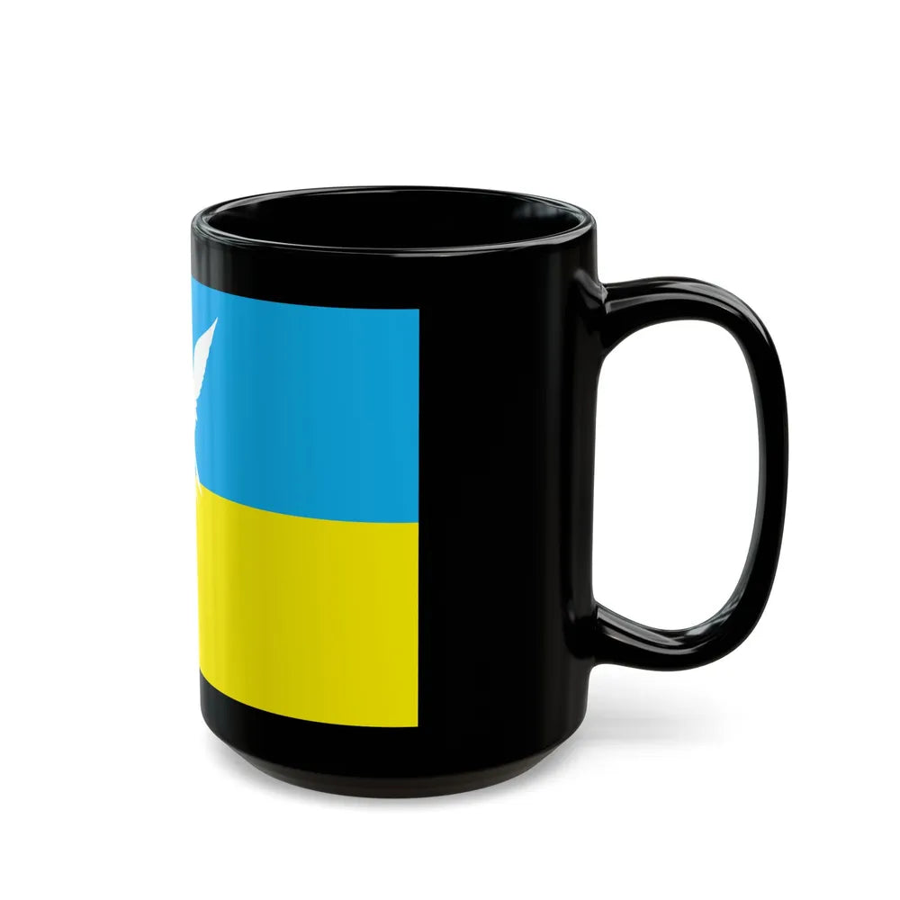 Flag of Sopot Poland - Black Coffee Mug-Go Mug Yourself