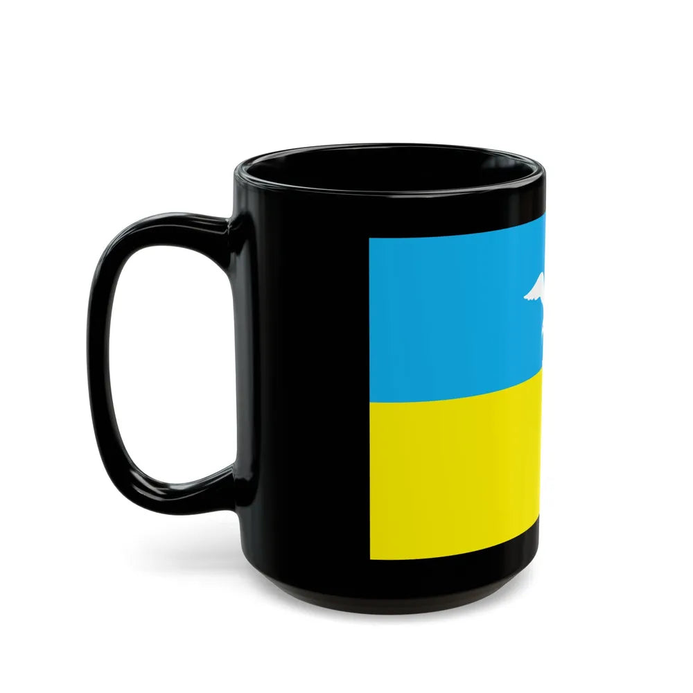 Flag of Sopot Poland - Black Coffee Mug-Go Mug Yourself