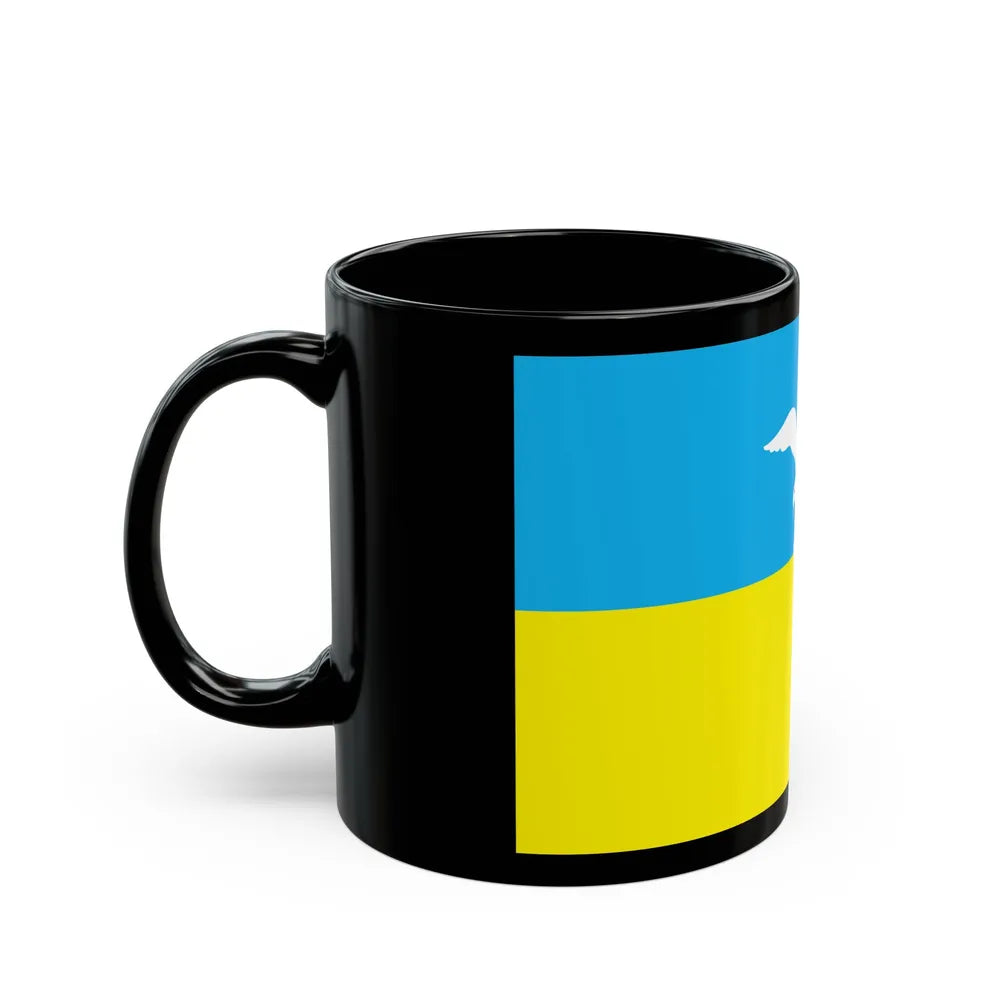 Flag of Sopot Poland - Black Coffee Mug-Go Mug Yourself