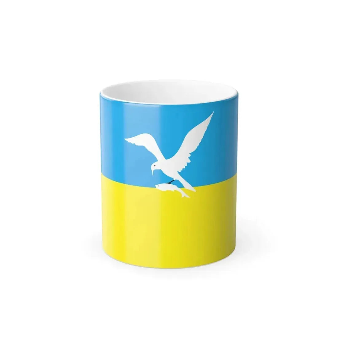 Flag of Sopot Poland - Color Changing Coffee Mug 11oz - Go Mug Yourself