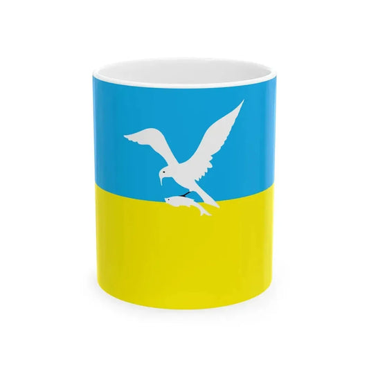 Flag of Sopot Poland - White Coffee Mug 11oz - Go Mug Yourself