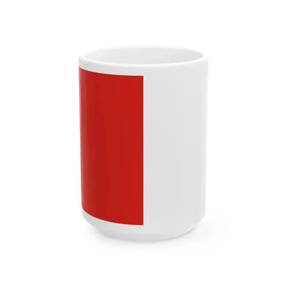 Flag of Sopron 1941 (Hungary) White Coffee Mug 15oz - Go Mug Yourself