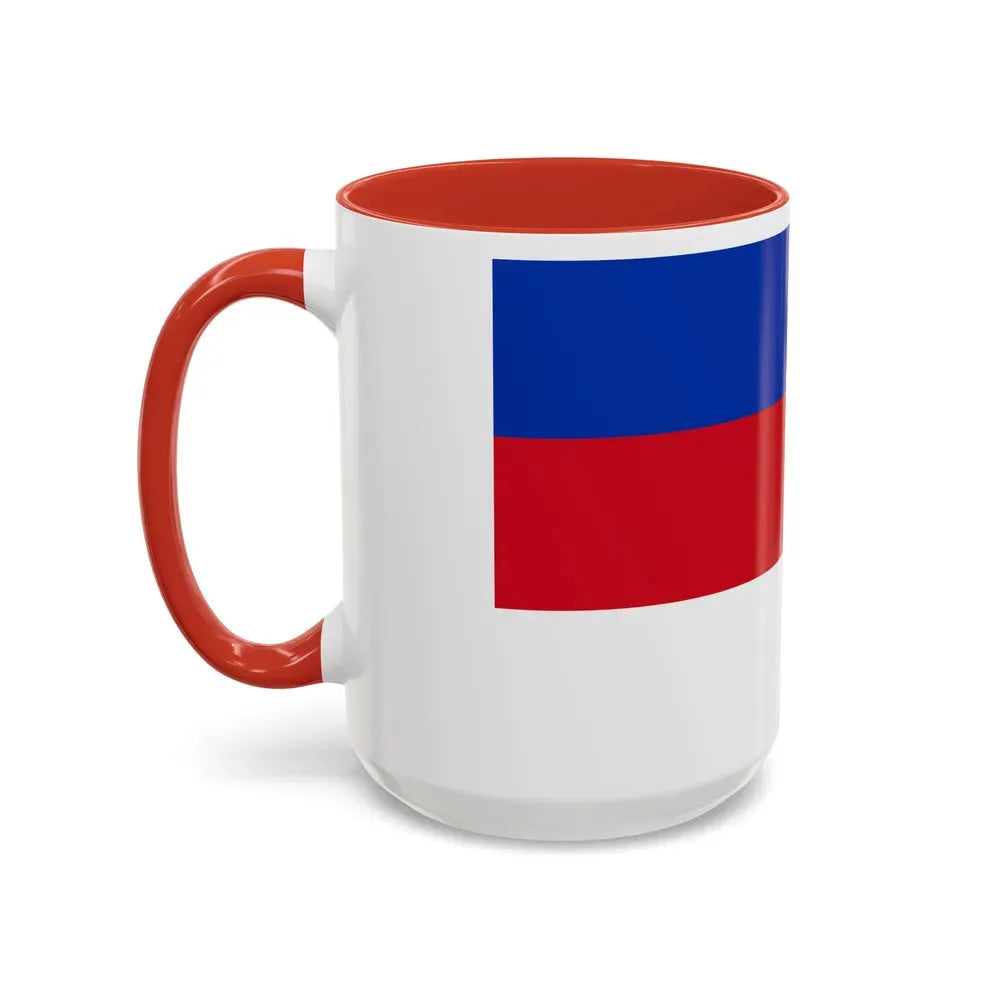 Flag of Sorbs Germany - Accent Coffee Mug - Go Mug Yourself
