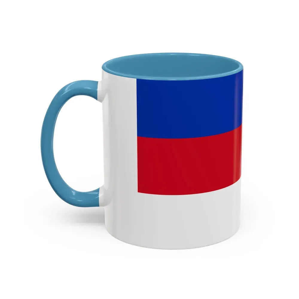 Flag of Sorbs Germany - Accent Coffee Mug - Go Mug Yourself